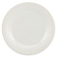Lenox French Perle Groove Dinner Plate in White