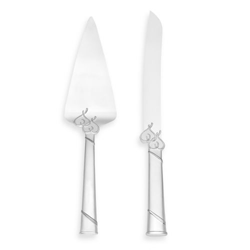 레녹스 Lenox True Love 2-Piece Cake Knife and Server Set