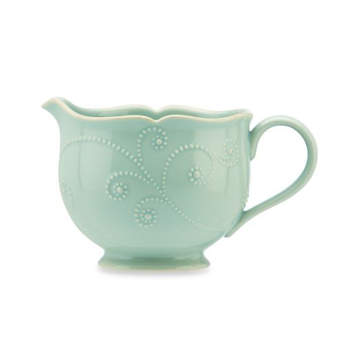 레녹스 Lenox French Perle Sauce Pitcher in Ice Blue