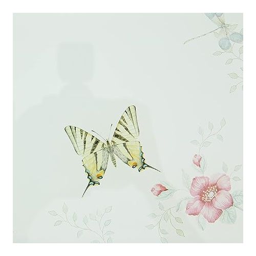 레녹스 Lenox Butterfly Meadow Large Glass Cutting Board, 2.95 LB, Multi