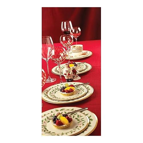 레녹스 Lenox 835217 Holiday Dinner Plate Set, Buy 3 Get 6