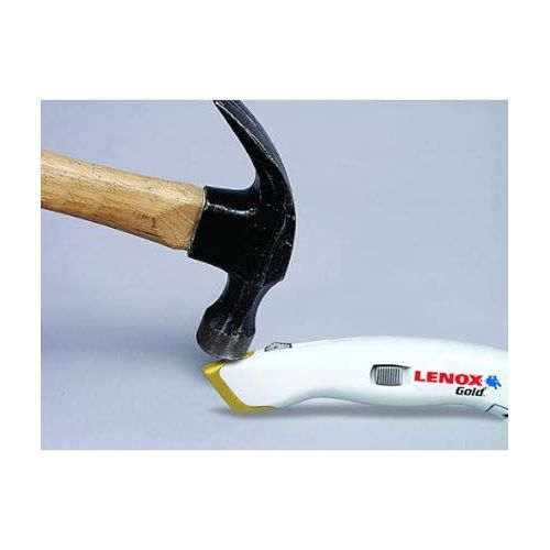 레녹스 LENOX Tools Gold Quick-Change Retractable Utility Knife (20353SSRK1), White