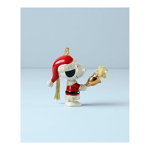 레녹스 Lenox 894766 Snoopy Ringing Bell Ornament