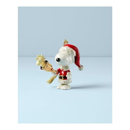 레녹스 Lenox 894766 Snoopy Ringing Bell Ornament
