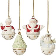 Lenox 894794 Jingle Bell Ornament, Set of 4