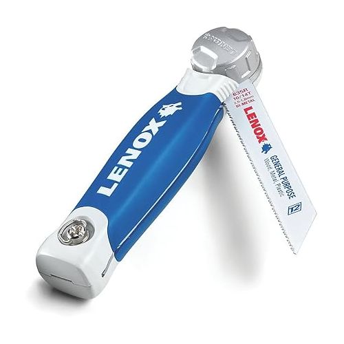 레녹스 LENOX Tools Jab Saw, Folding (20997TFHS618636), blue & white, full size