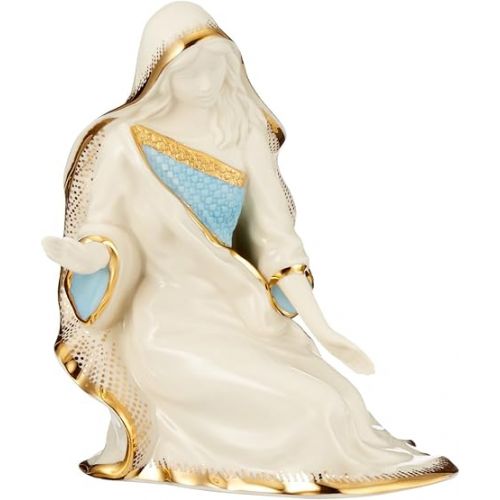 레녹스 Lenox 6238430 First Blessing Nativity 3-Piece Holy Family Figurine Set