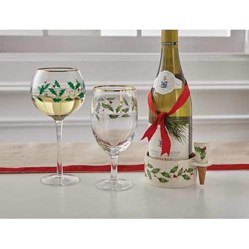 레녹스 Lenox 849606 Holiday 4-Piece Iced Beverage Glass Set