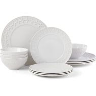 Lenox White Chelse Muse Fleur 12-Piece Set, 16.95 LB