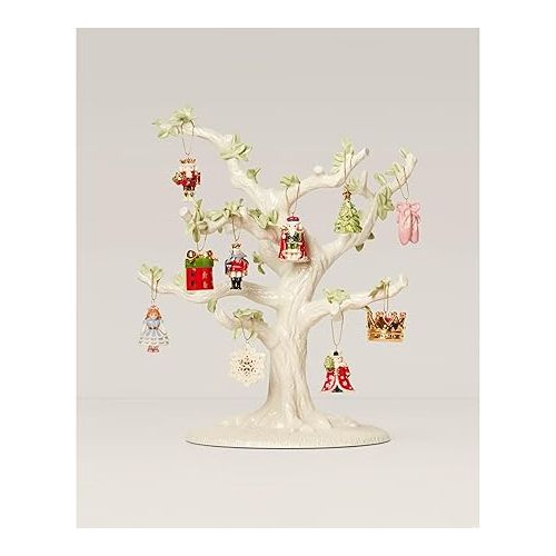 레녹스 Lenox 893635 The Nutcracker 10-Piece Ornament Set, Multicolor