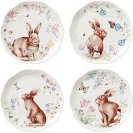 Lenox 893465 Butterfly Meadow Bunny 4-Piece Accent Plate Set