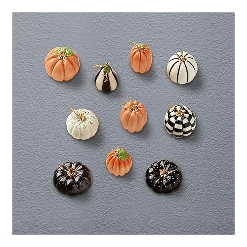 레녹스 Lenox 889140 Mini Pumpkin 10-Piece Ornament Set