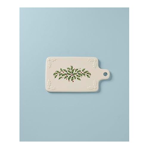 레녹스 Lenox 890760 Holiday Porcelain Cheeseboard