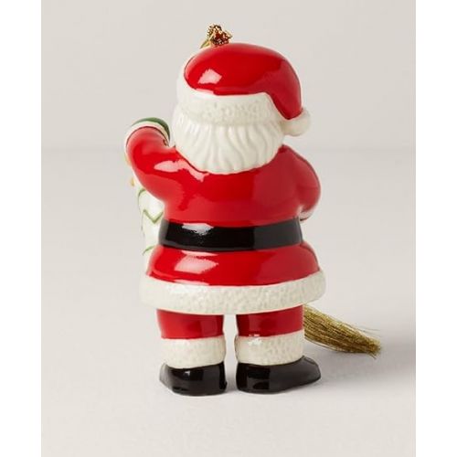 레녹스 Lenox 894884 African American Santa & Stocking Ornament