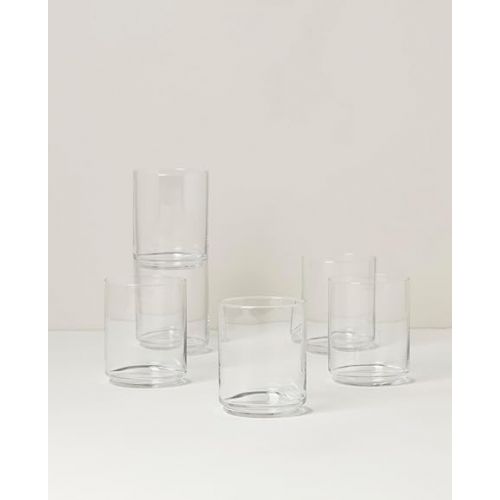 레녹스 Lenox Tuscany Classics 6Pc Tall Glasses, 5.51, Clear