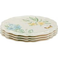 Lenox Butterfly Meadow Melamine Dinner Plates (Set of 4), White