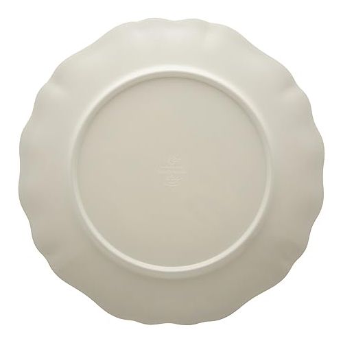 레녹스 Lenox Butterfly Meadow Melamine Dinner Plates (Set of 4), White