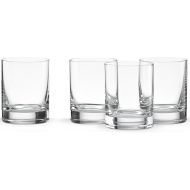 Lenox Tuscany Classics Cylinder Double Old Fashioned Glass, Clear 13 oz Set of 4 -