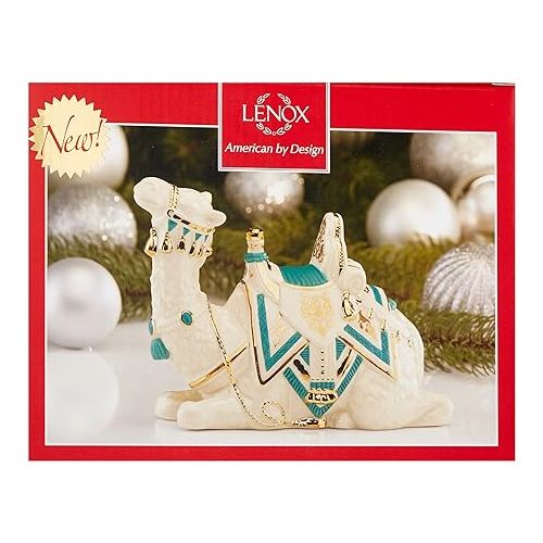 레녹스 Lenox 869930 First Blessing Nativity Teal Camel Figurine