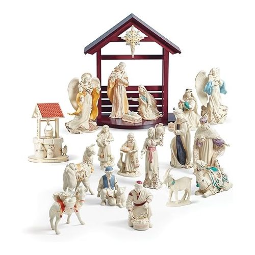 레녹스 Lenox 893607 First Blessing Nativity Water Well Figurine