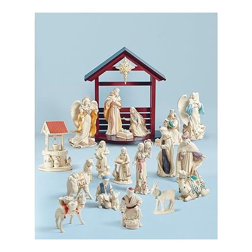 레녹스 Lenox 893607 First Blessing Nativity Water Well Figurine