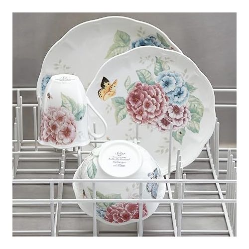 레녹스 Lenox 849407 Butterfly Meadow Hydrangea 12Pc Set