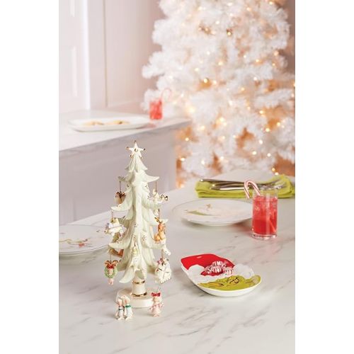 레녹스 Lenox 894166 Merry Grinchmas 4-Piece Assorted Accent Plate Set