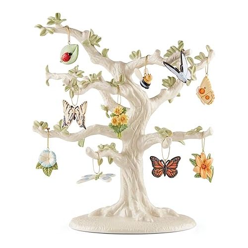 레녹스 Lenox Butterfly Meadow 10-Piece Ornament Set, 0.45 LB, Multi