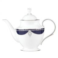 Lenox Marchesa Empire Teapot, Pearl Indigo