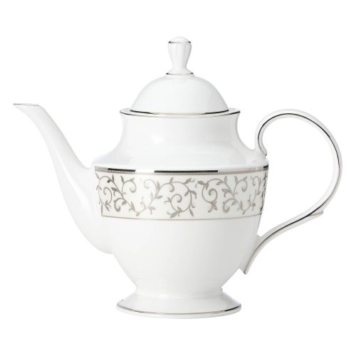 레녹스 Lenox Opal innocence Silver Teapot