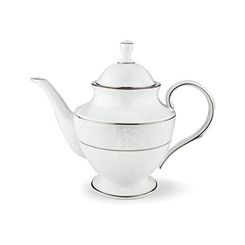 레녹스 Lenox Opal Innocence Teapot, White