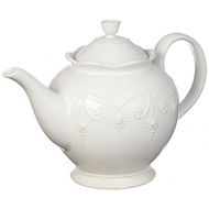 Lenox French Perle Teapot, White