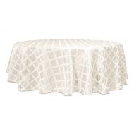 Lenox Laurel Leaf 90 Round Tablecloth, White