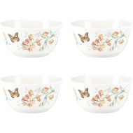 Lenox Butterfly Meadow Melamine 4-Piece Bowl Set, 1.3 LB, White