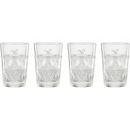 Lenox Clear Butterfly Meadow Tall Glasses, Set of 4, 4 Count