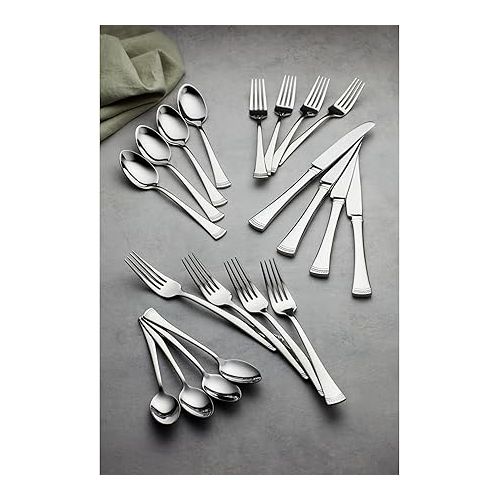 레녹스 Lenox 894752 Portola Dinner Spoons, Set Of 4