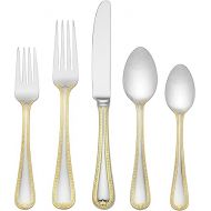 Lenox 5-Piece Vintage Jewel Gold Place Setting , Silver -