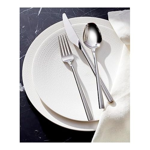 레녹스 Lenox Lx Collective Piece Flatware Set, 26 Count, Metallic