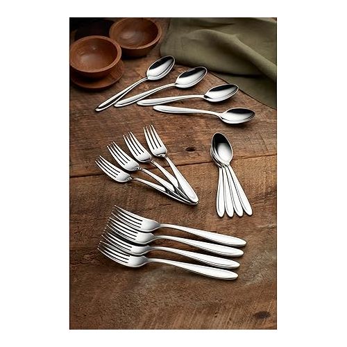 레녹스 Lenox Cantera Dinner Spoons, Set of 4, 0.44, 0