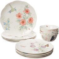 Lenox 883319 Butterfly Meadow Flutter 12Pc Dinnerware Set,Multicolor