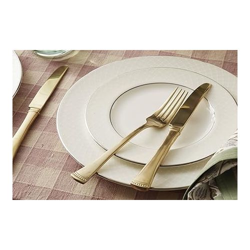 레녹스 Lenox Venetian Lace 5 Piece Place Setting, 5-Piece Place Setting, Lenox Venetian Lace Fine Dinnerware,White