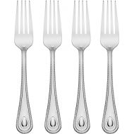 Lenox French Perle Salad Forks, Set of 4, 0.44