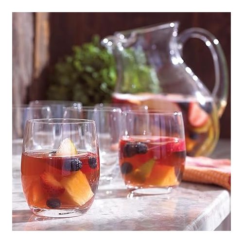 레녹스 Lenox Tuscany Classics Small Tumbler Set, Buy 4 Get 6, 3.30 LB, Clear,12 Ounce