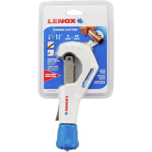 레녹스 Lenox Tools Tubing Cutter, 1/8-Inch to 1-3/4-Inch (21012TC13/4), White