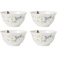 Lenox Butterfly Meadow Vines 4Pc Rice Bowl Set, 3.31, 0