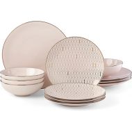 Lenox Blush Trianna 12-Piece Dinnerware Set, 16.20 LB