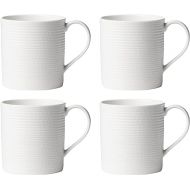 Lenox Lx Collective White Mugs, Set of 4, 2.60 LB