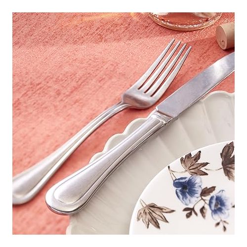 레녹스 Lenox 893079 Textured Neutrals 24-Piece Flatware Set