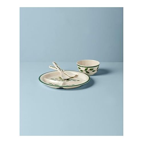 레녹스 Lenox 885787 Holiday-Children's 4-Piece Dinner-Set