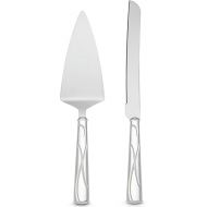 Lenox Cake Knife & Server Adorn Set, Silver